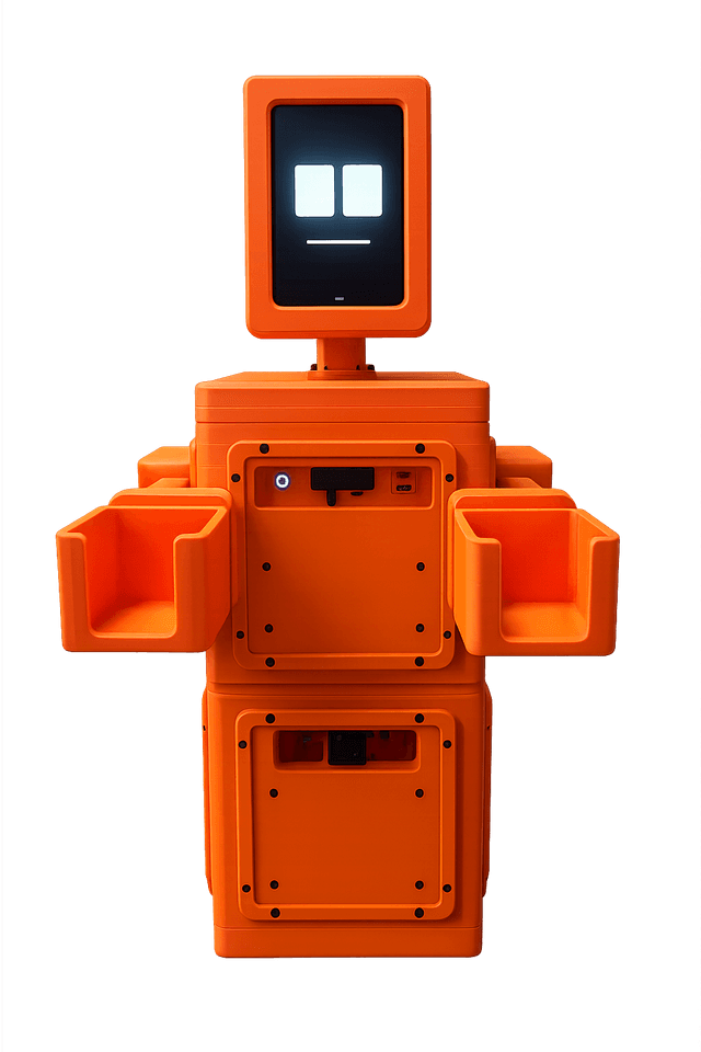 Millie Bot orange