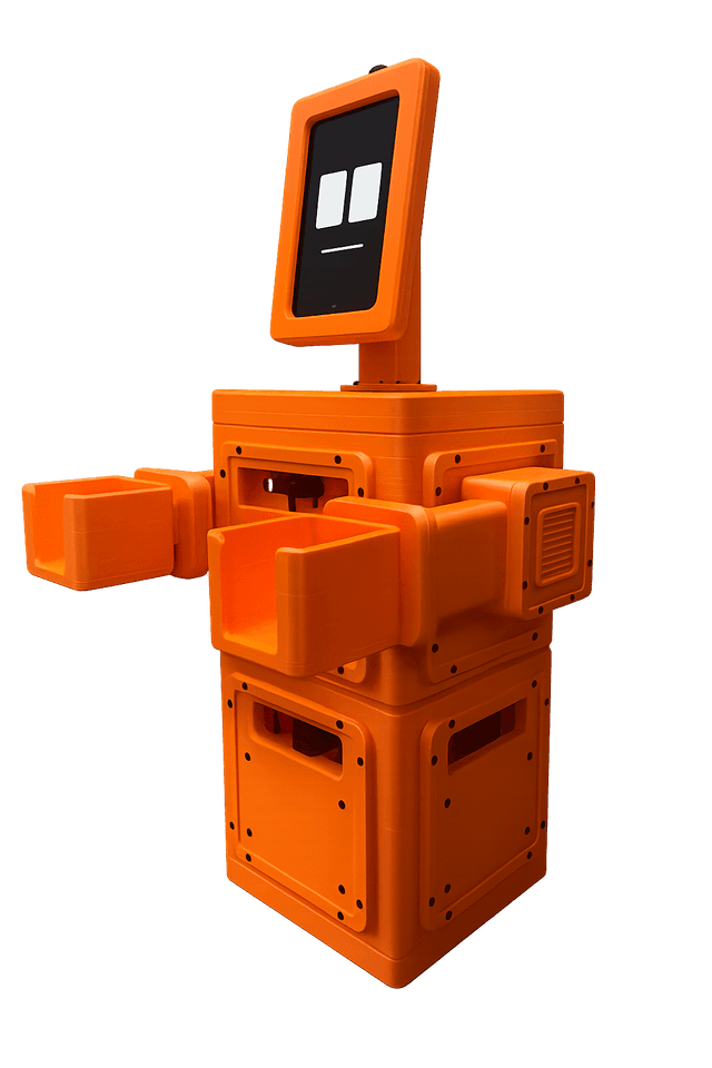 Millie Bot orange